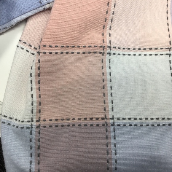 Vintage Alfred Dunner Button Down Plaid Embroidered Butterfly Shirt - Picture 10 of 12